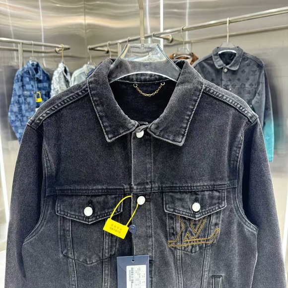 Louis Vuitton Charcoal Denim Jacket - Picture 5 of 8